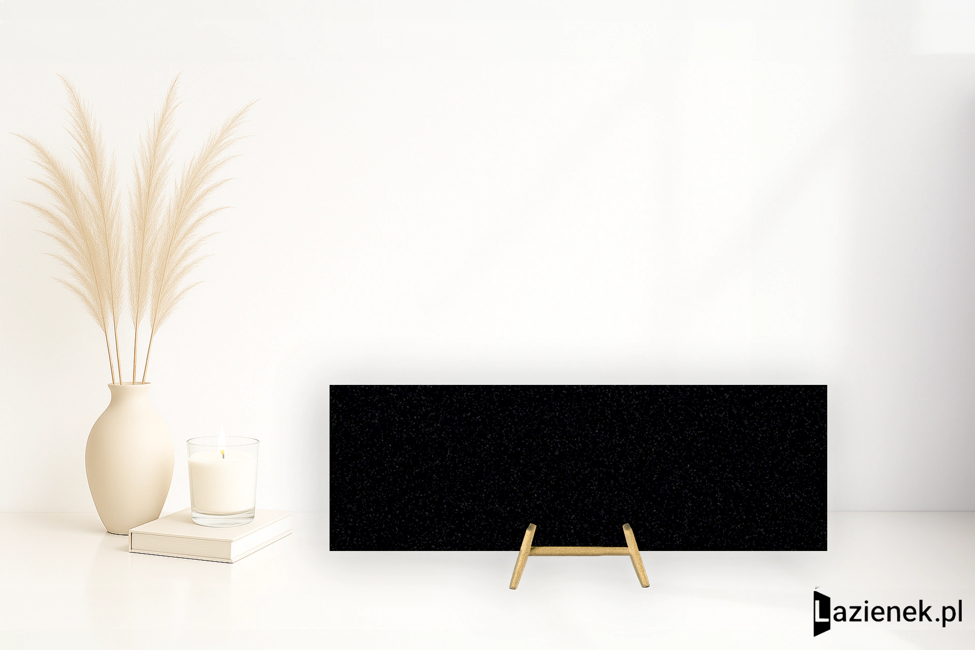 Cotto D'este Black White Black błyszcząca 100x300 cm gr. 6 mm - płytka rektyfikowana / EK7KB70